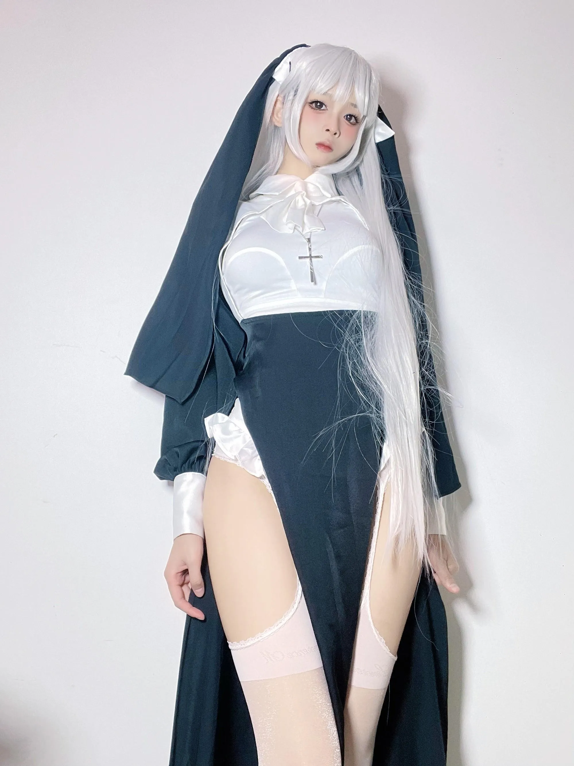 聂傲娇 – NO.006 白毛女神 [23P]插图7
